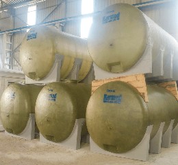 12 Ton Polyester Atık Deposu Ürettik