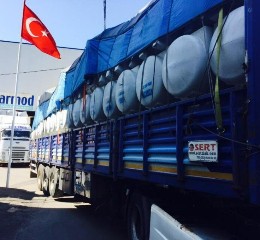 Karmod Plastik Irak İhracatı İçin 600 Adet Su Deposu Üretti