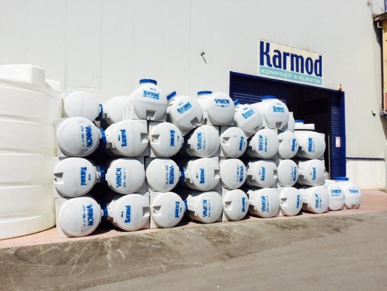 Karmod Plastik Irak İhracatı İçin 600 Adet Su Deposu Üretti