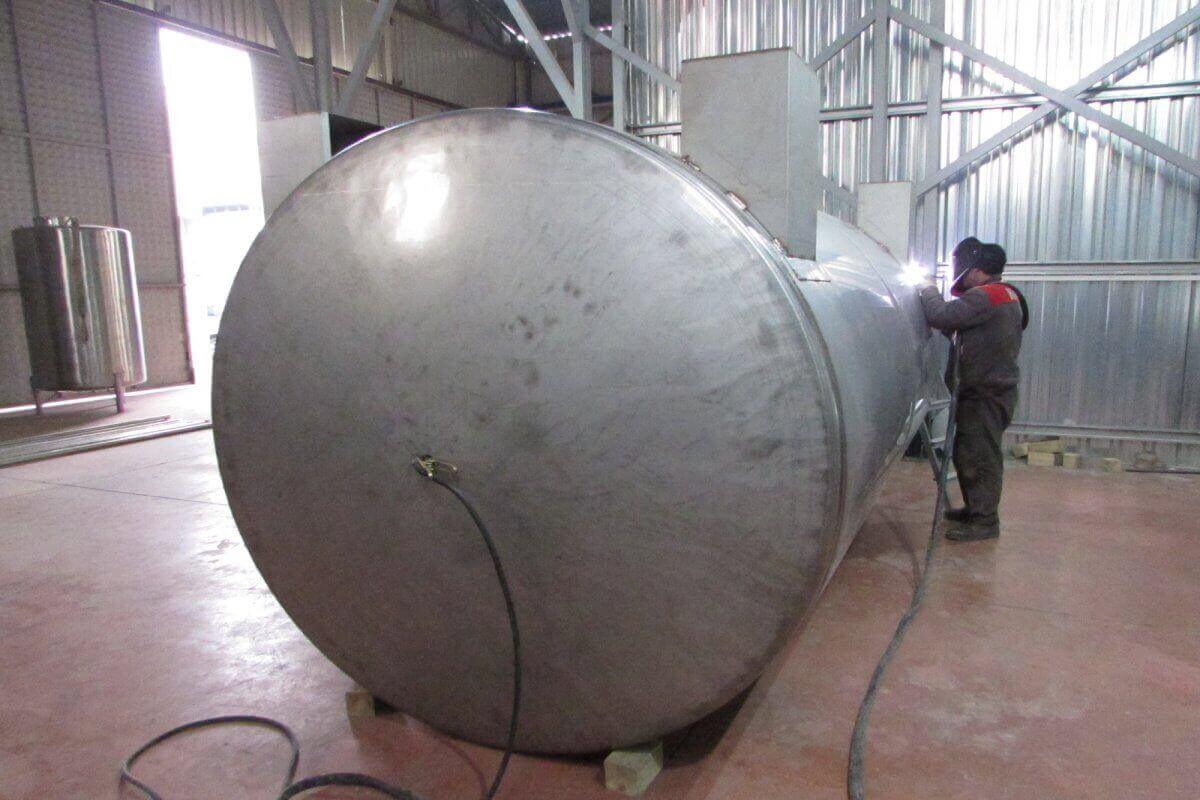 Krom çelik su tankı üretimi