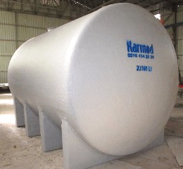 Toprak altı mazot deposu